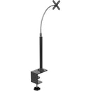 CTA Digital Extended Pole C-Clamp VESA Mount with Flexible Gooseneck