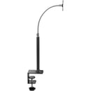CTA Digital Extended Pole C-Clamp VESA Mount with Flexible Gooseneck