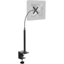 CTA Digital Extended Pole C-Clamp VESA Mount with Flexible Gooseneck