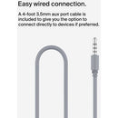 Belkin SoundForm Mini Wireless On-Ear Headphones for Kids (White, USB-C)