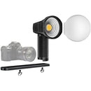 LENSGO 40H Retro Handheld Bi-Color LED Light