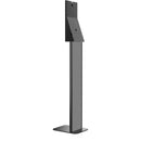 CTA Digital Dual Screen Floor Stand with Storage Compartment