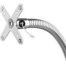 CTA Digital Heavy-Duty Security Gooseneck with Dual VESA Plates (White)