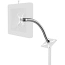 CTA Digital Heavy-Duty Security Gooseneck with Dual VESA Plates (White)