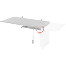 CTA Digital Keyboard Tray for CTA Floor Stands (White)