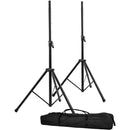 HERCULES Stands Two Speaker Stand Set with Carry Bag