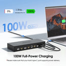 Wavlink DisplayLink 7400 13-in-1 Dual 8K/Quintuple 4K Docking Station
