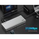 Wavlink 15-in-1 Quad Display 4K 100W DisplayPort/HDMI Docking Station (2025 Edition)