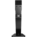 CTA Digital Floor Stand with Printer Slot for Touchscreen Monitors & Other Displays