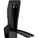 CTA Digital Floor Stand with Printer Slot for Touchscreen Monitors & Other Displays