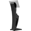 CTA Digital Floor Stand with Printer Slot for Touchscreen Monitors & Other Displays