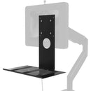 CTA Digital Keyboard Tray for Locking Wall Mount Enclosure (Black)