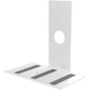 CTA Digital Keyboard Tray for Locking Wall Mount Enclosure (White)