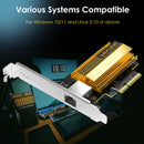 Wavlink WL-NWP004 10G Ethernet PCIe Adapter