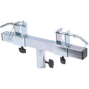 ProX Crank Stand with T-Bar Supports Triangle Truss Segments for Stage and DJ Lighting (8.5' , 2-Pack)
