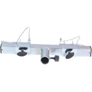 ProX Crank Stand with T-Bar Supports Triangle Truss Segments for Stage and DJ Lighting (8.5' , 2-Pack)