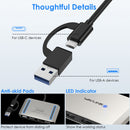 Wavlink USB-C to DisplayPort & HDMI Adapter