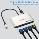 Wavlink Quad 4K 130W Universal Display Adapter