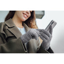 Moshi Digits Touch Screen Gloves (Light Gray, Large)
