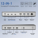Wavlink 12-in-1 Dual Display Thunderbolt 4 Docking Station
