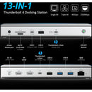 Wavlink 13-in-1 Thunderbolt 4 Triple Display Docking Station