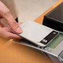 Moshi SnapTo Magnetic Slim Wallet (Foggy Gray)