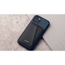 Moshi SnapTo Magnetic Slim Wallet (Jet Black)