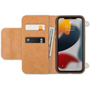 Moshi SnapTo Crossbody Wallet (Seashell White)