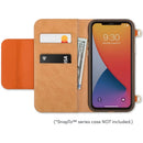 Moshi SnapTo Crossbody Wallet (Sienna Orange)