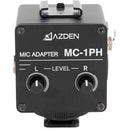 Azden MC-1PH Phantom Power Compact Audio Microphone Adapter