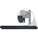 Lowell Manufacturing Finishing Panel For Rackmount Utility Shelves (1 RU)