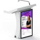 TEMAS DL24B Digital Lectern 22" Multi Touch Speaker Screen