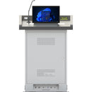 TEMAS TM23S Digital Lectern 15" Multi Touch Retractable Speaker Screen