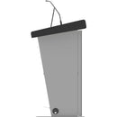 TEMAS TM23S Digital Lectern 15" Multi Touch Retractable Speaker Screen