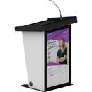 TEMAS TM23S-B Digital Lectern 43" Front Screen With Built-In Signage Player And Content Management Softwar