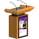 TEMAS TW23P Digital Lectern 22" Multi Touch Speaker Screen