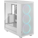 Fractal Design Epoch XL RGB Full Tower Case (White with Clear Tempered Glass)