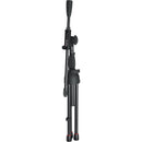 Gator Frameworks Kick Drum / Amplifier Tripod Mic Stand with Telescoping Boom Kit (2-Pack)