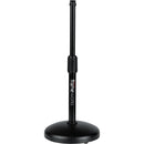Gator Frameworks Round-Base Desktop Mic Stand (2-Pack)