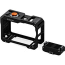 Tilta Camera Cage Base Kit for DJI Osmo Action 6 (Black)