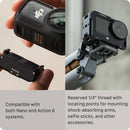 Tilta Quick Release Mounting Baseplate for DJI Osmo Action 6 and Nano (Titanium Gray)