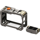 Tilta Camera Cage Base Kit for DJI Osmo Action 6 (Titanium Gray)