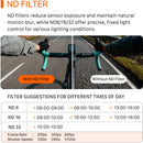 Tilta Filter Kit for DJI Osmo Action 6 (Set of 4)