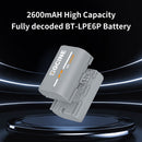 ZGCINE LP-E6P Camera Battery (2600mAh)