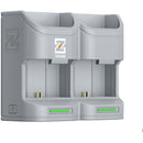 ZGCINE Travel Charging Case Kit with 2 LP-E6P Batteries (2600mAh, Gray)