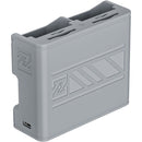 ZGCINE Travel Charging Case Kit with 2 LP-E6P Batteries (2600mAh, Gray)