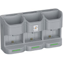 ZGCINE Travel Charging Case Kit with 3 LP-E6P Batteries (2600mAh, Gray)