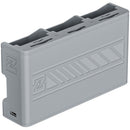 ZGCINE Travel Charging Case Kit with 3 LP-E6P Batteries (2600mAh, Gray)