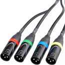 Kopul Four-Channel XLR Male Fanout to RJ45 Network Extender