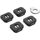 SmallRig Magnetic Mount Plate with Cold Shoe Mount (4-Pack)